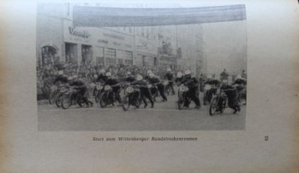 Flemming "Der rote Teufel" Motorbike-Racingdriver-Biographie 1954 (9064)